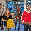 Vorfreude: Die neuen Familienbesucherinnen Cornelia Finkbeiner, Jasmin Firnkes, Jana Weis und Franziska Sparrenberger (von links) freuen ...