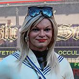 Miss Stolt ist aus Finnland angereist: „Da sind nette Leute und eine großartige Atmosphäre auf dem Schiff.“