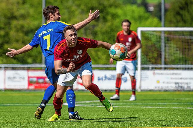 Kampfgeist: Dennis Frei wechselt mit seinem Zwillingsbruder Lukas vom SV Eschbach zum FC Tiengen 08 II in die Kreisliga A, Ost.