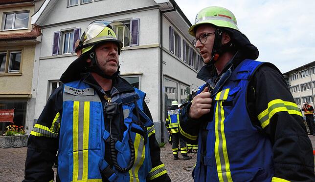 Bild 20: Hier sind die besten Bilder der Jahreshauptübung der Freiwilligen Feuerwehr Markdorf – Teil 2
