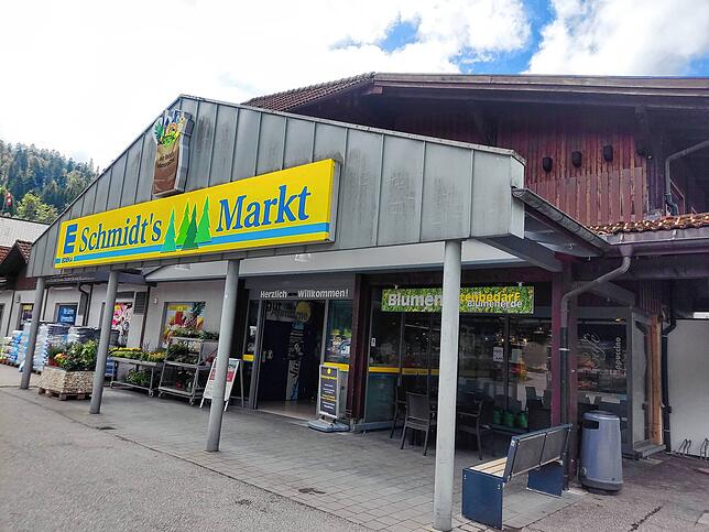 Der Schmidt‘s Markt in Todtmoos: Hier kaufte Scarlett ein, dann verliert sich ihre Spur.