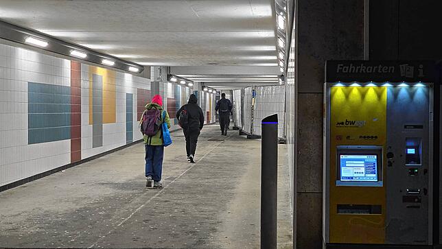 Die Bahnunterführung am Stadtbahnhof ist modernisiert worden. Eine Videoüberwachung wurde allerdings nicht installiert.