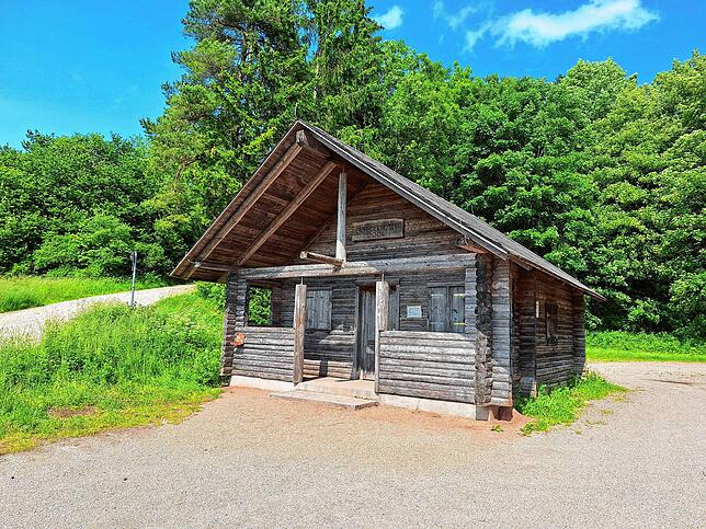 Eichbuckhütte bei Wolterdingen.