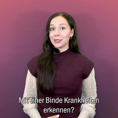Eine Binde, die Krankheiten erkennt – wie funktioniert das?