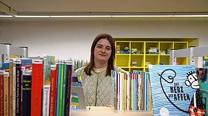 Maite Belser ist Leiterin der Bibliothekspädagogik in der Stadtbibliothek Villingen. Sie macht Angebote am Welttag des Buches.