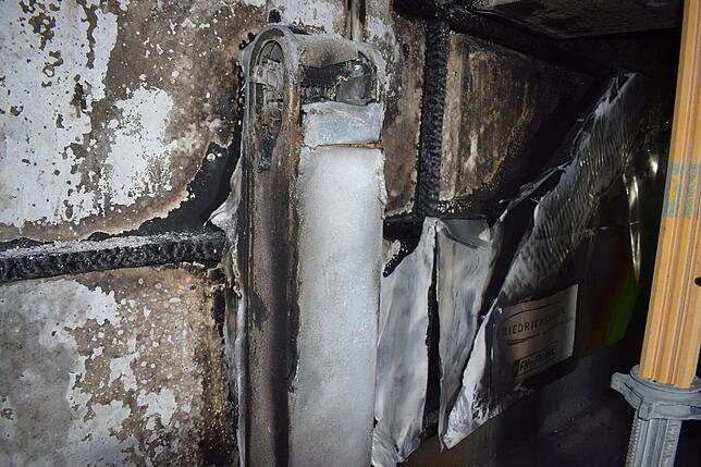 Der Brandanschlag im Dezember hat das Parkhaus am See stark beschädigt.