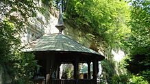 Die Wallfahrtsstätte Maria im Stein. Die Legende besagt, dass Alberto von Bodman während der Zeit der Kreuzzüge aus türkischer ...