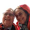 Sabine und Bernd Albrecht glücklich an Bord der MS Zaandam. Zu diesem Zeitpunkt dürfen sie sich noch frei bewegen an Bord.
