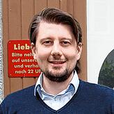 Nikolas Brinkschulte, Mitorganisator des Konstanzer Weinfestes.
