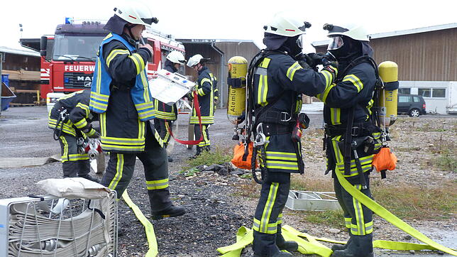 Für den neuen Feuerwehr-Kommandanten stehen vielfältige Aufgaben an. Unser Bild zeigt die Hüfinger Wehr bei der großen Probe 2018 auf ...