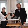 Ari Rasilainen kreuzt mit Intendantin Insa Pijanka zwar nicht die Klingen, immerhin aber die Taktstöcke.