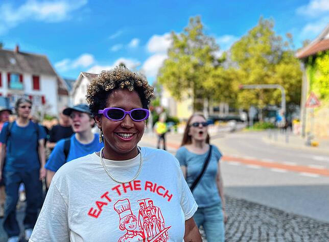 Auch Studentin Naomi Hübler ist am 15. September bei der Großdemonstration in Konstanz dabei.