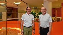 Der Internist Philipp Kaiser hat die gastroenterologische Praxis von Peter Kraft (rechts) übernommen. Kaiser war vor einigen Jahren ...