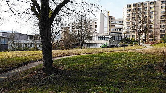 Voraussichtlich in diesem Bereich soll der geplante Anbau der Rehaklinik entstehen. Das Ganze wird in Modulbauweise realisiert. Bild: ...