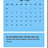 Der Monat Dezember im Kreis-Impfstützpunkt: Alle Termine sind vergeben.