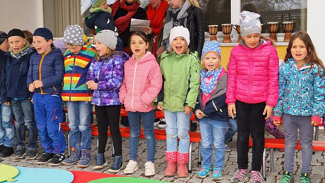 Die Landeszuweisungen im Kindergartenbereich, hier ein Bild aus dem Kinderhaus Altheim, steigen um 16&nbsp;000 Euro auf 176&nbsp;000 ...
