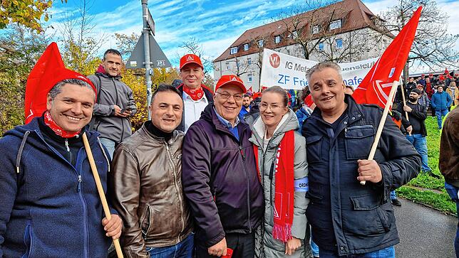 Bild 14: Bilder vom  IG-Metall-Protest für mehr Lohn