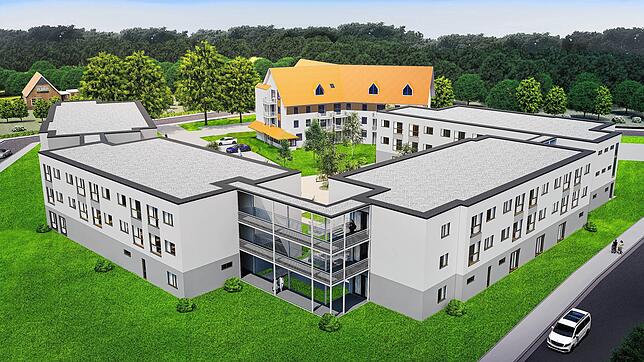 Diese Visualisierung zeigt, wie sich das Projekt nach seiner Fertigstellung präsentieren soll.