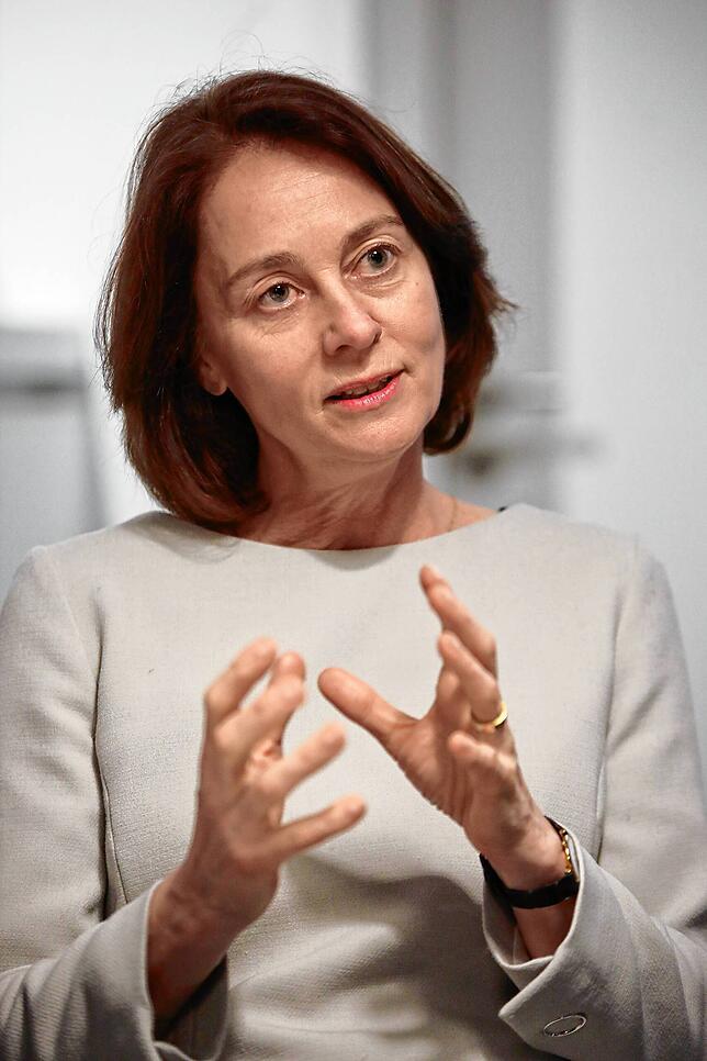 „Europa ist bedroht“, sagt Katarina Barley, „durch Feinde von außen und von innen“.