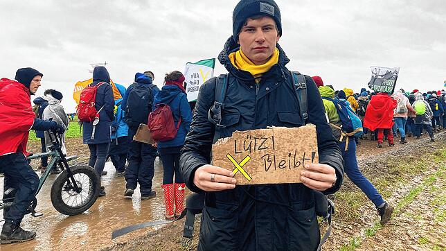 Espen Rechtsteiner, ehemaliger Vorsitzender des Überlinger Jugendgemeinderats, war bei der großen Demonstration in Lützerath dabei.