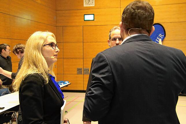 Bild 38: Podiumsdiskussion zur Bundestagswahl: Bilder aus der SÜDKURIER-Wahlarena in der Stadthalle Waldshut