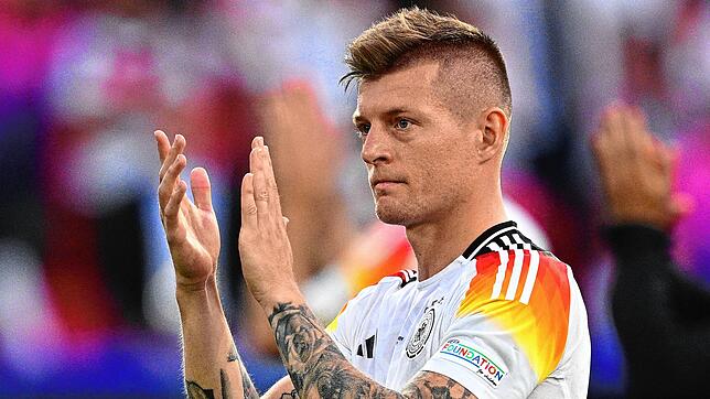 Deutschlands Toni Kroos nach dem Viertelfinal-Aus gegen Spanien.