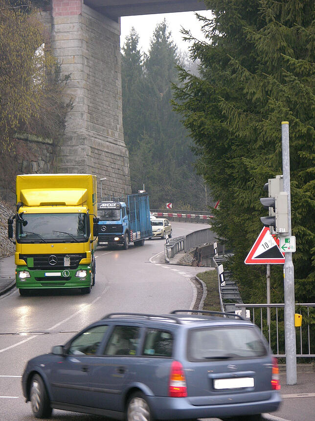 Hauenstein: Die Abfahrt von der Hochrhein-Autobahn zwischen Hauenstein (Laufenburg) und Albbruck ist gefährlich und soll entschärft werden.