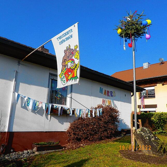 Beim Haus Märte in Wahlwies