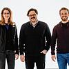 Bettina Arnegger, Julián Murmis und Christoph Müller (von links) sind ein Gründerteam des Pioneer Port an der Zeppelin Universität. Mit ...