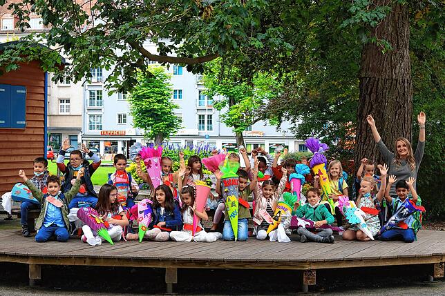 Bild 35: Bilder von der Einschulung: Diese Kinder gehen jetzt in die erste Klasse der Grundschulen in Konstanz, Allensbach und Reichenau