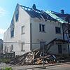 Das Brandhaus an der Kronenstraße ist einsturzgefährdet und eingezäunt.