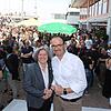 Die Rektorin der Universität Konstanz, Kerstin Krieglstein, und Oberbürgermeister Uli Burchardt freuen sich über den Erfolg der ...