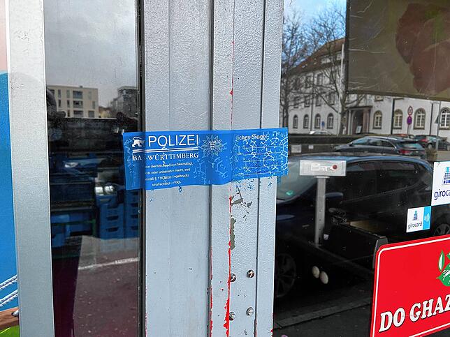 Hier geht gar nichts mehr: Die Polizei hatte Anfang 2023 einen Supermarkt in Singen versiegelt.