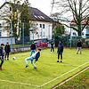 Fußball braucht keine Sprache und ist sehr beliebt bei den jungen Männern. Der Bolzplatz im Feriendorf wird intensiv genutzt.