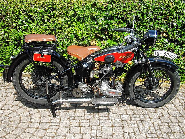 Das älteste Motorrad, eine Ardie aus dem Jahr 1928, wird beim Stadtfest zu sehen sein.