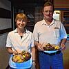Ursula und Heinz Maier führen seit 20 Jahren das Gasthaus „Waldesruh“ und bieten dreimal jährlich Schlachtplatten aus eigener ...