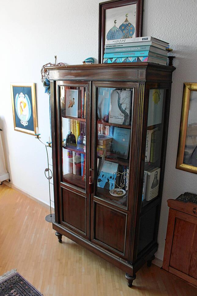 Der Bücherschrank von Mary Codman erfüllt auch heute noch seinen Zweck.