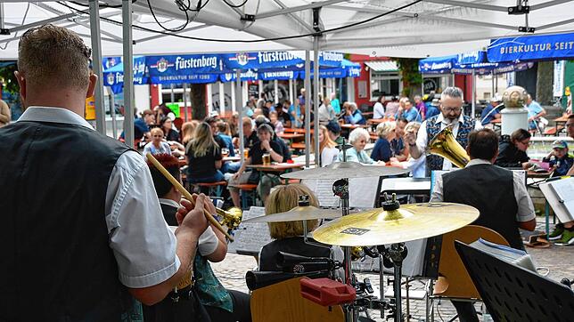 Das Kastanienparkfest der Stadtmusik Rheinfelden &ndash; hier ein Bild von 2018 &ndash; fällt dieses Jahr vermutlich aus.
