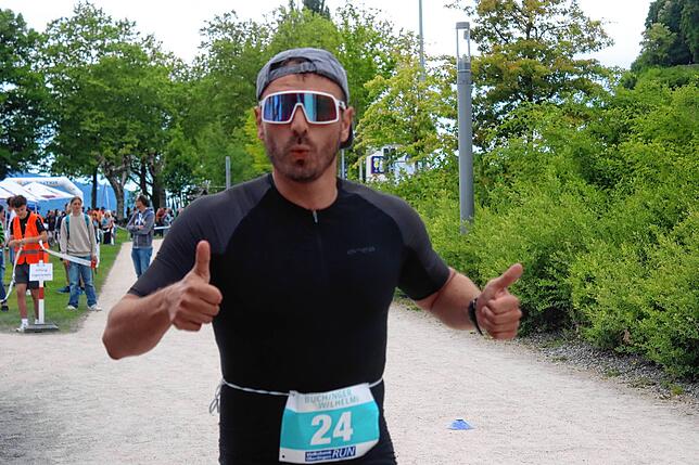 Bild 30: Galerie Swim & Run Überlingen Konstanzer Paul Nykiel siegt beim Swim & Run in Überlingen