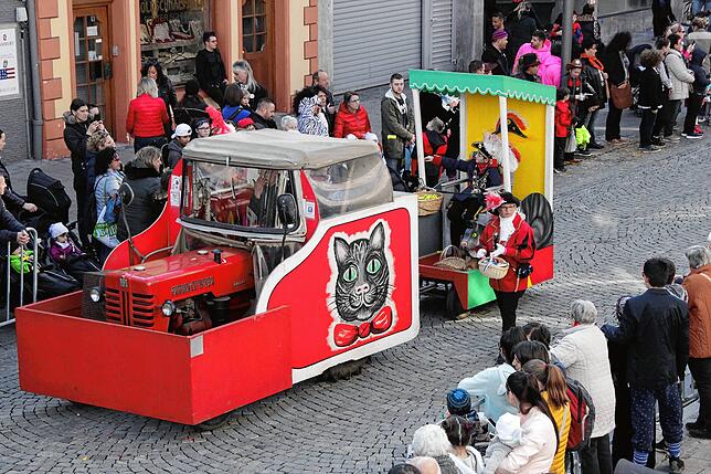 Bild 23: Bilder vom großen Kinderumzug von oben – Teil 2