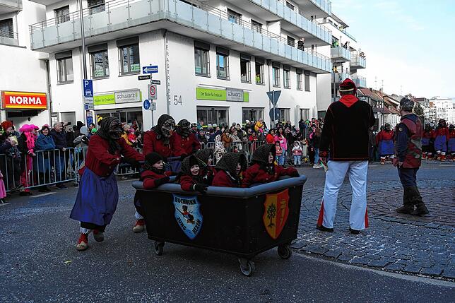 Bild 2: Bilder vom Narrensprung der Narrenzunft Seegockel in Friedrichshafen (3/3)