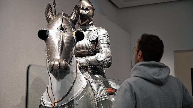 In der Ausstellung „UFFRUR!“ ist auch dieser Ritter auf Pferd zu sehen. Foto: Landesmuseum Württemberg