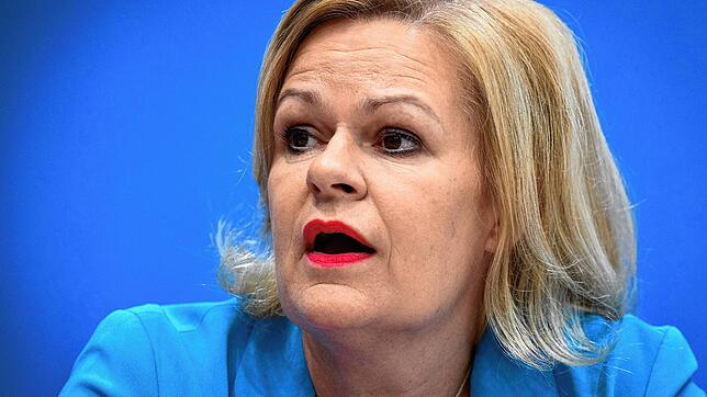 Bundesinnenministerin Nancy Faeser.