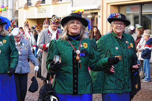 Bild 28: Bilder vom Umzug des Hochrhein Narrentreffens in Tiengen (Teil 4)