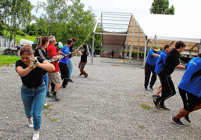 Bohlingen kann sich freuen: Der Anbau für den Festzeltplatz der Sichelhenke hat es dieses Jahr in den Haushalt geschafft.