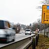 Die B31 gehört zu den zentralen Verkehrsachsen in der Region. Hier der Abschnitt zwischen Hagnau und Meersburg im Bereich der Abfahrt ...