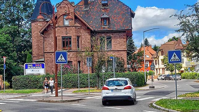 An der Waldstraße in Villingen wird nicht oft geblinkt, obwohl es beispielsweise für die Fußgänger am Zebrastreifen hilfreich wäre zu ...