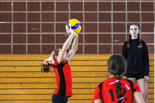 Bild 12: U14-Volleyballerinnen qualifizieren sich für baden-württembergische Meisterschaften