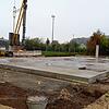 Bisher ist nur die Bodenplatte fertig, nun soll beim Neubau des Kindergartens an der Radolfzeller Straße in die Höhe gebaut werden. Im ...