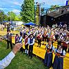 Mit einem imposanten Gesamtchor startet das Salemer Schlossseefest am Freitag, 1. August. Mehr als 300 Musikerinnen und Musiker aus fünf ...